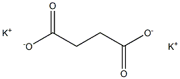三水丁二酸二钾, , 结构式