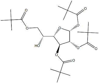 1,2,3,6-Tetra-O-pivaloyl-a-D-galactofuranoside