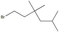 6-BROMO-2,4,4-TRIMETHYLHEXANE Struktur