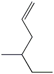 trans-4-METHYLHEXENE Structure
