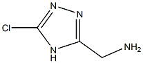 (5-CHLORO-4H-1,2,4-TRIAZOL-3-YL)METHANAMINE Structure