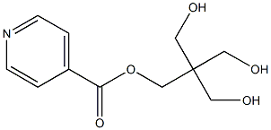 PENTAERYLTHRITOLISONICOTINATE 化学構造式