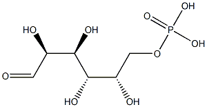 L-Allose-6-phosphate Struktur