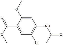4-Acetylamino-5-chloro-2-methoxy benzoic acid methyl ester (for metoclopramide Hcl)