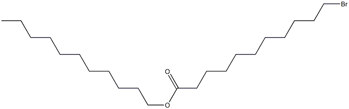 Undecanoic acid, 11-bromo-, undecyl ester Struktur