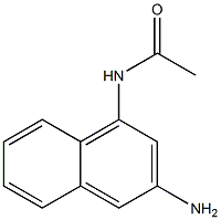 1-Acetamido-3-aminonaphthalene Structure