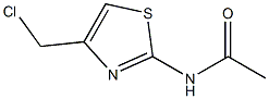 2-Acetamido-4-(chloromethyl)-1,3-thiazole Structure