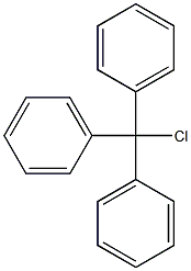TRIPHERYLCHLOROMETHANE Struktur