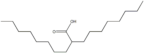 9-heptadecanecarboxylic acid Structure