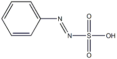 benzeneazosulfonic acid Struktur