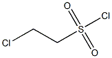 chloroethanesulfonyl chloride Struktur