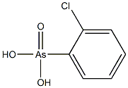氯苯胂酸, , 结构式