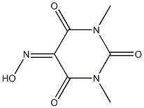 二甲-5-異亞硝巴比妥酸,,结构式
