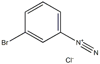 氯化間溴重氮苯, , 结构式