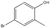 2-甲基-4-溴苯酚, , 结构式