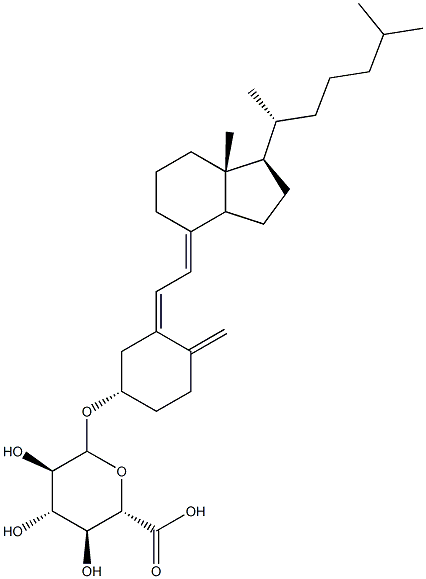 vitamin D3 glucosiduronate Structure