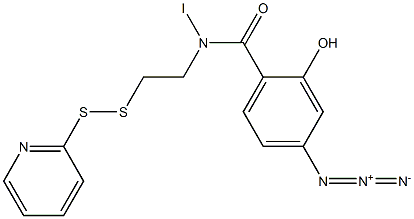 iodo-N-((2-pyridyldithio)ethyl)-4-azidosalicylamide