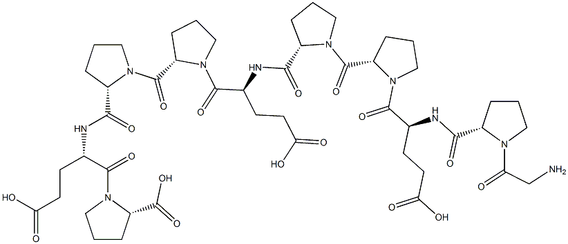 glycyl-prolyl-glutamyl-prolyl-prolyl-glutamyl-prolyl-prolyl-glutamylproline
