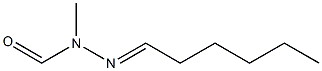 hexanal methylformylhydrazone 结构式