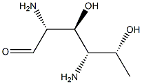 2,4-diamino-2,4,6-trideoxygalactose Structure