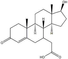 7-carboxymethyl testosterone Structure