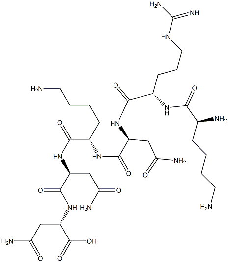 lysyl-arginyl-asparaginyl-lysyl-asparaginyl-asparagine