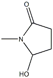 5-hydroxy-N-methylpyrrolidone Structure