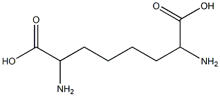 2,7-diaminosuberic acid Struktur