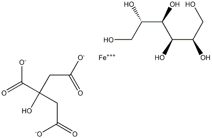 ferric-sorbitol-citrate Struktur