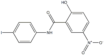 4'-IODO-5-NITROSALICYLANILIDE Struktur