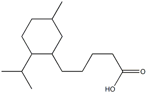L-MENTHYLVALERIANATE Struktur