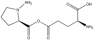GAMMA-GLUTAMYL-1-AMINO-D-PROLINE Structure