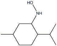 MENTHYLHYDROXYLAMINE Structure