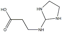 3IMIDAZOLIN2YLAMINOPROPIONICACID Structure