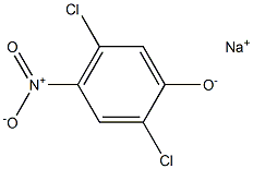 2,5-DICHLORO-4-NITROPHENOL,SODIUMSALT Struktur