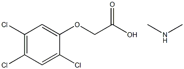 2,4,5-T,DIMETHYLAMINE Struktur
