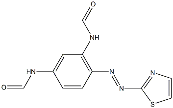 6-PARA-DIMETHYLAMINOPHENYLAZOTHIAZOLE Struktur
