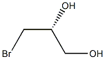 (R)-3-BROMOPROPAN-1,2-DIOL Struktur