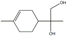 PARA-MENTH-1-ENE-8,9-DIOL Struktur