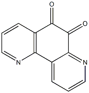 1,7-PHENANTHROLINEDIONE Struktur
