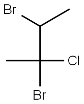 3-METHYL-2,3-DIBROMO-3-CHLOROPROPANE Structure