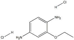 2-ETHOXY-1,4-PHENYLENEDIAMINEDIHYDROCHLORIDE Structure
