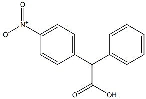 PARA-NITROPHENYLPHENYLACETATE 化学構造式