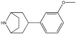 3-(3-methoxyphenyl)-8-azabicyclo[3.2.1]octane