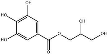 1-O-Galloyl-glycerol Structure