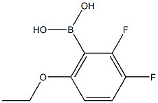 2,3-Difluoro-6-ethoxyphenylboronic acid 化学構造式