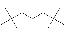 2,2,3,6,6-pentamethylheptane Structure