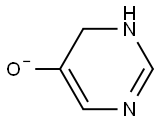 1,6-DIHYDROPYRIMIDINE-5-OLATE Structure