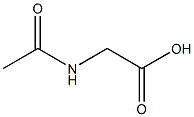 N-ACETYL-GLYCINE (98% MIN.) Structure