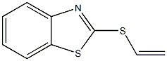 2-vinylmercaptobenzo thiazole Struktur